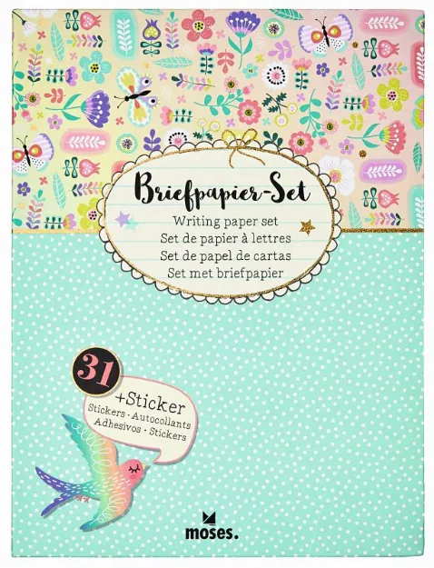 Bild von Flowers & Friends Briefpapier-Set, VE-4