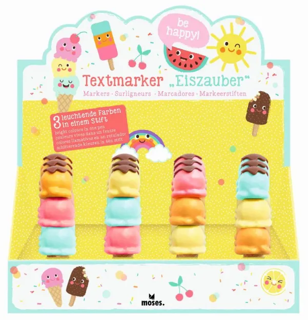 Bild von Be happy Textmarker Eiszauber  VE 12