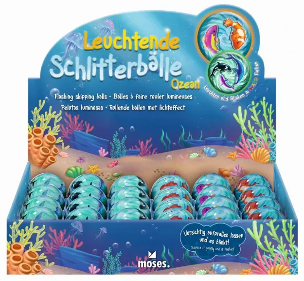Bild von Leuchtende Schlitterbälle Ozean, VE-24