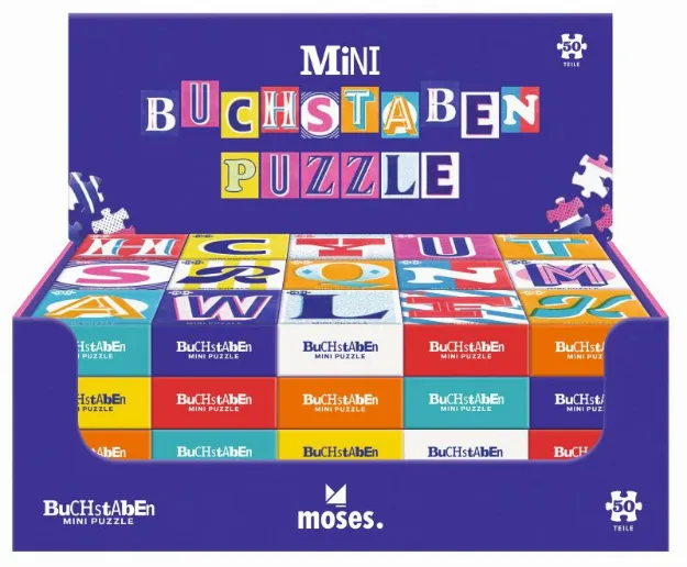 Bild von Mini Buchstaben Puzzle VE 60
