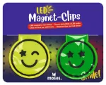 Bild von Magnet Clips mit LED Smile , VE-12