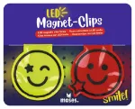 Bild von Magnet Clips mit LED Smile , VE-12