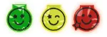 Bild von Magnet Clips mit LED Smile , VE-12