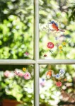 Bild von Blatt & Blüte Fenstersticker-Buch Vogelglück, VE-4