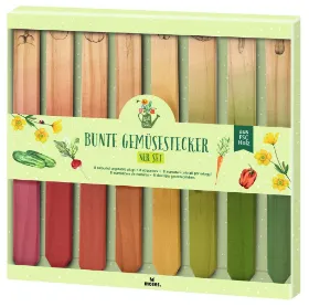 Zeige Details für Blatt & Blüte Bunte Gemüsestecker 8er Set, VE-9 Bild von Blatt & Blüte Bunte Gemüsestecker 8er Set, VE-9