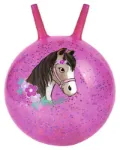 Bild von Glitzernder Hüpfball Pferde, VE-4