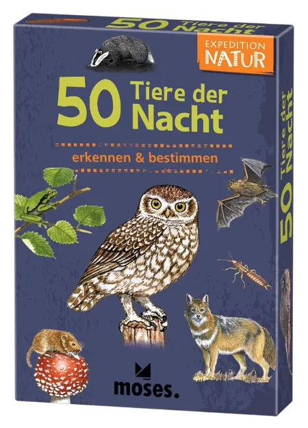 Bild von Expedition Natur 50 Tiere der Nacht, VE-1