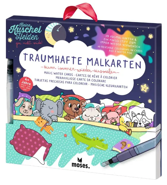 Bild von Kleine Kuschelhelden Traumhafte Malkarten, VE-4