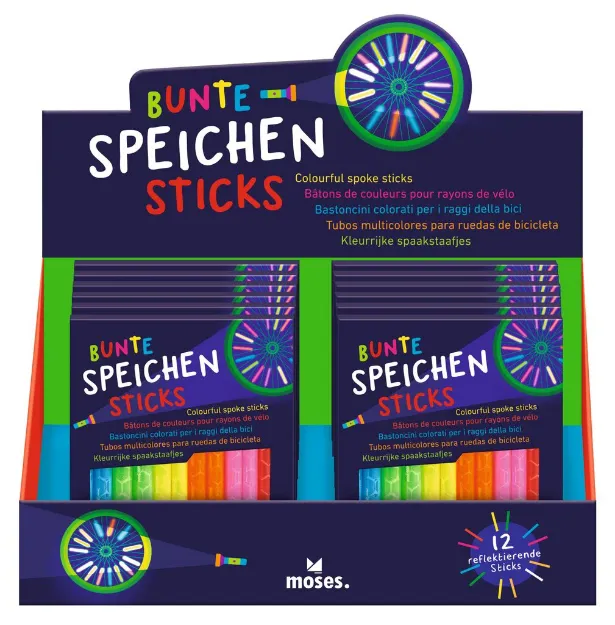Bild von Bunte Speichensticks, VE-12