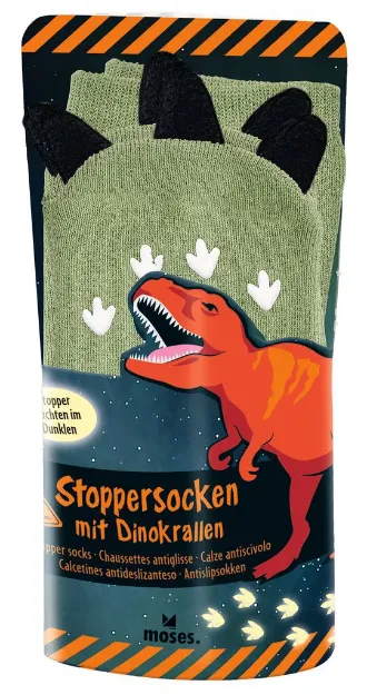 Bild von Dino Stoppersocken mit Krallen, VE-6