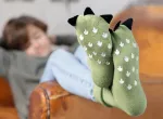Bild von Dino Stoppersocken mit Krallen, VE-6