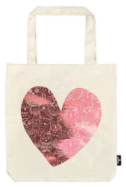 Bild von moses. libri_x Shopper Eulenherz , VE-3