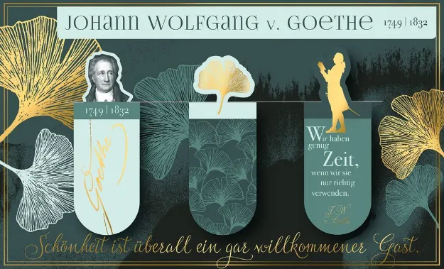 Bild von moses. libri_x Lit. Magnetlesezeichen Goethe, VE-6