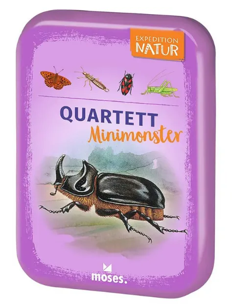 Bild von Expedition Natur Quartett Minimonster, VE-1