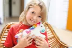Bild von Bastelspass - Plüschtier nähen - Einhorn, VE-4