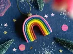 Bild von Anhänger Glitzer-Rainbow , VE-12