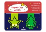 Bild von Magnet-Clips mit LED Winterzauber 2er Set , VE-12