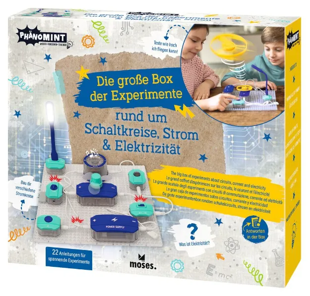 Bild von PhänoMINT Die grosse Box der Experimente rund um Schaltkreise, Strom und Elektri