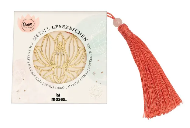 Bild von Omm for you Metall-Lesezeichen Lotus , VE-4