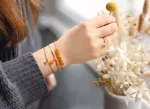 Bild von Basically it's magic Armbänder 3er Set Orange, VE-4