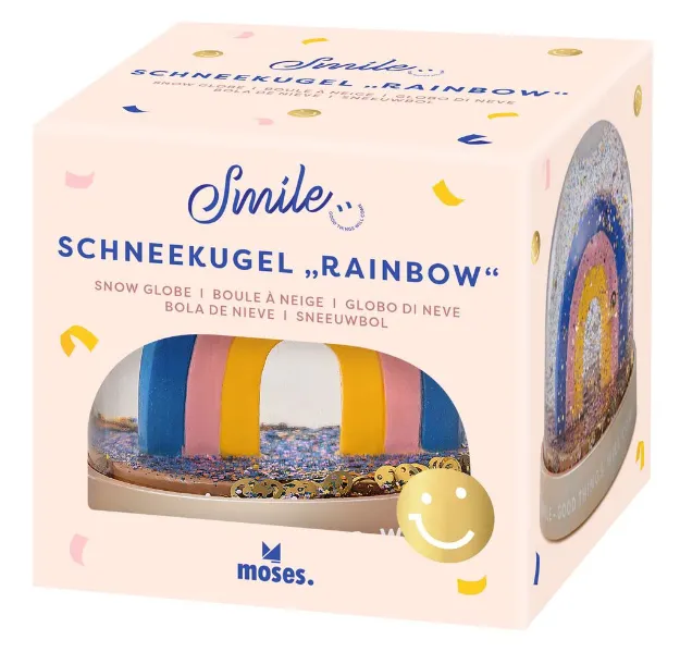 Bild von Smile Schneekugel Rainbow , VE-3
