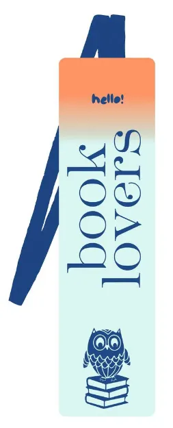 Bild von moses. libri_x Lesezeichen mit Band book lovers, VE-12