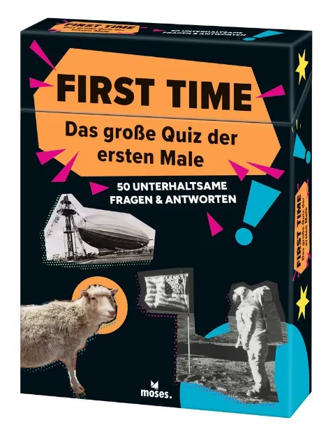 Bild von First Time - Das grosse Quiz der ersten Male, VE-1