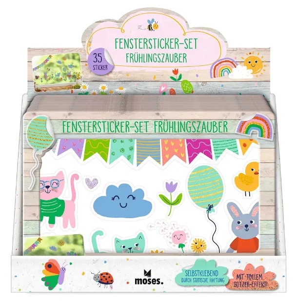Bild von Fenstersticker-Set Frühlingszauber, VE-12
