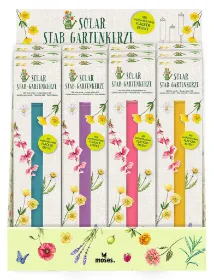 Zeige Details für Blatt & Blüte Solar-Gartenkerze, VE-12 Bild von Blatt & Blüte Solar-Gartenkerze, VE-12