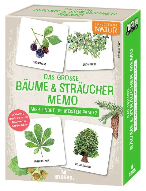 Bild von Das grosse Bäume und Sträucher Memo - Wer findet die meisten Paare?, VE-1