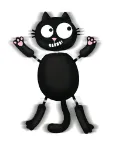 Bild von Ed, the Cat Wackelmagnet, VE-12