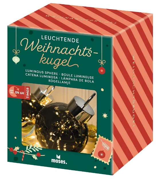 Bild von Leuchtende Weihnachtskugel, VE-6