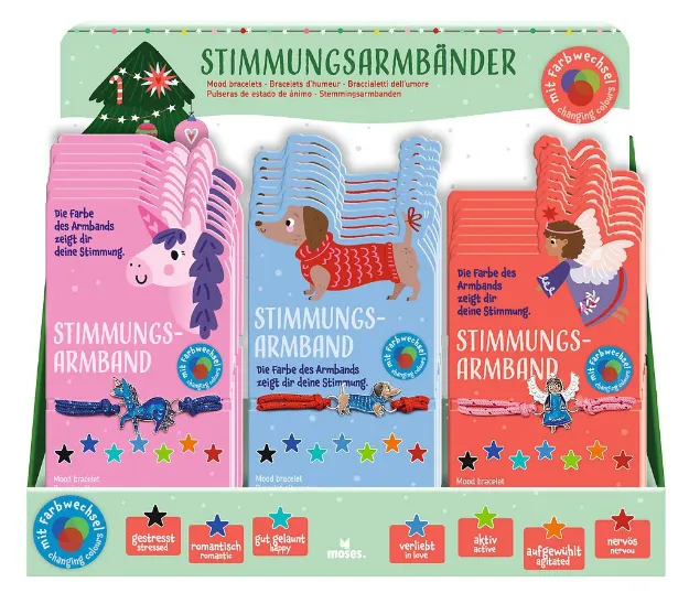 Bild von Stimmungsarmband Sternenstaub, VE-24