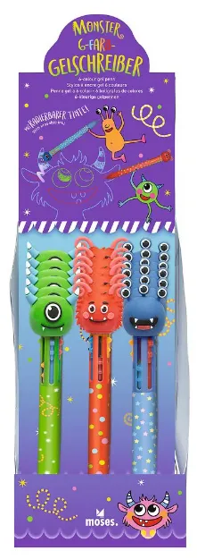 Bild von Monster 6-Farb-Gelschreiber, VE-18