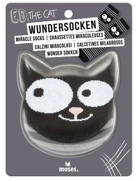 Bild von Ed, the Cat Wundersocken, VE-12