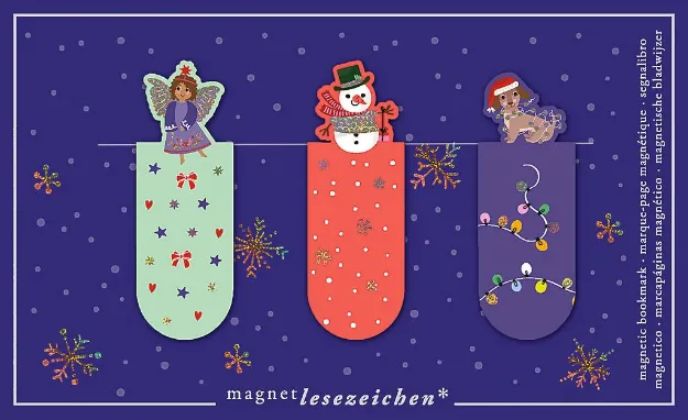 Bild von Magnetlesezeichen Weihnachtszauber, VE-6