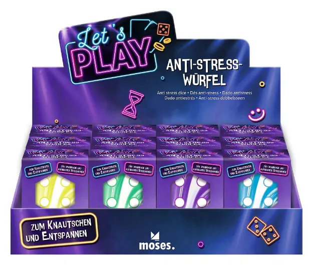Bild von Let's play Anti-Stress-Würfel, VE-12