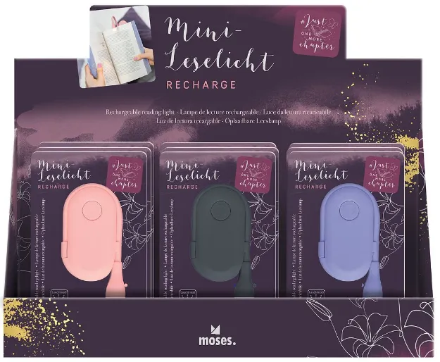 Bild von JOMC Mini-Leselicht Recharge Lesezauber, VE-9