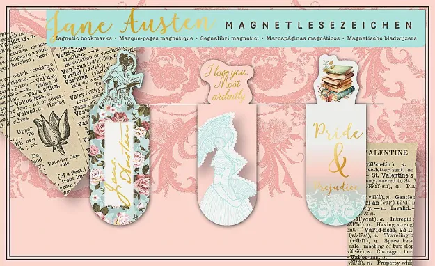 Bild von moses. libri_x Magnetlesezeichen Jane Austen, VE-6