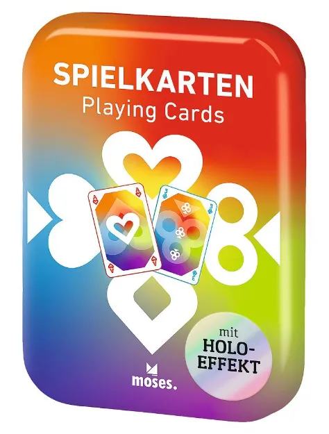 Bild von Spielkarten rainbow, VE-4