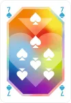 Bild von Spielkarten rainbow, VE-4