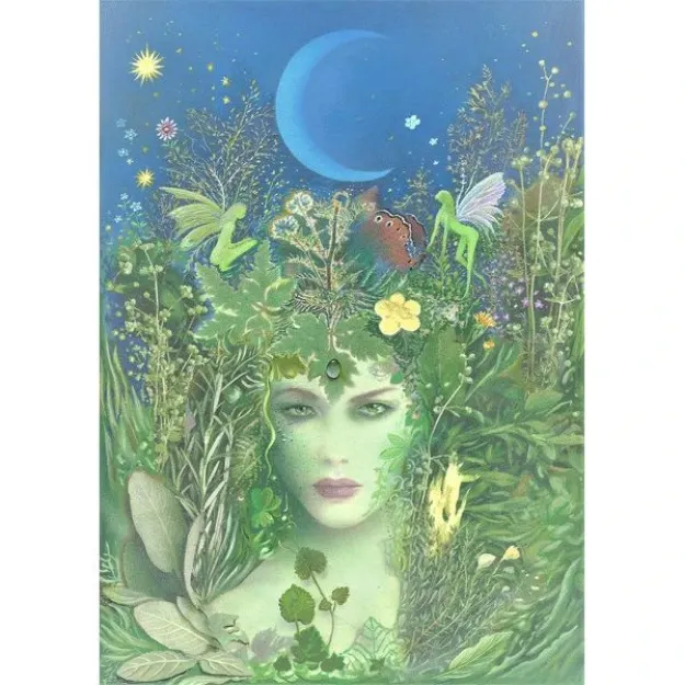 Bild von Leinwandbild Mutter Erde Gaia, 30 × 45 cm