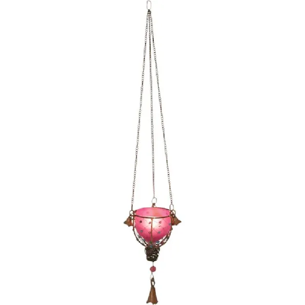Bild von Hängewindlicht fuchsia Lichtzauber Marrakesch