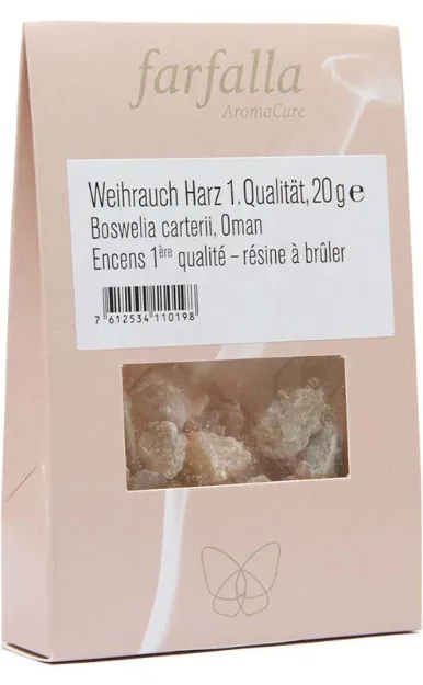 Bild von Weihrauch Harz 1. Qualität (20g) von Farfalla 