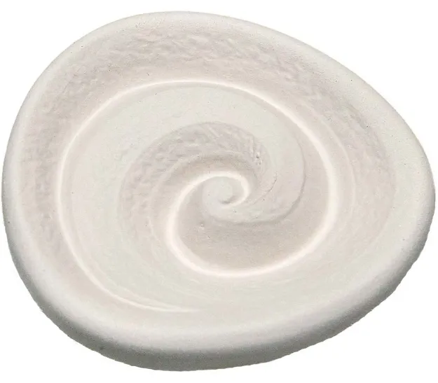 Bild von Duftstein Spirale, Unterseite glasiert mit Schachtel