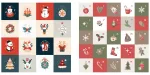 Bild von 333 Sticker – Merry Christmas:Geschenk-Etiketten und Aufkleber mit be