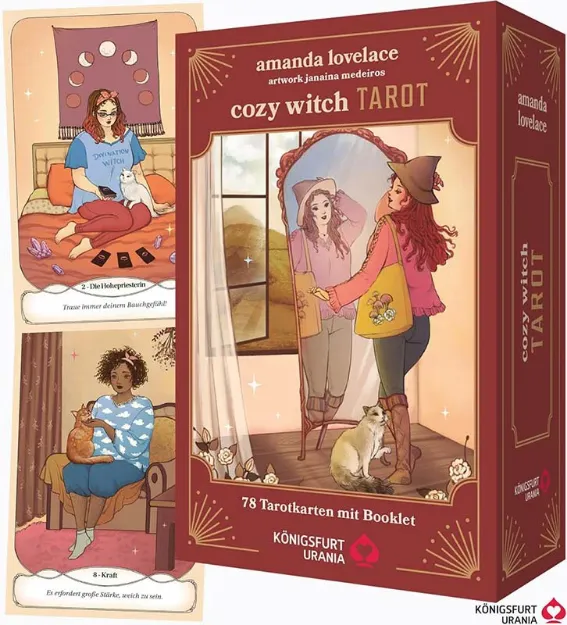 Bild von Lovelace, Amanda: Cozy Witch Tarot - DAS Tarot für alle jungen Hexen!