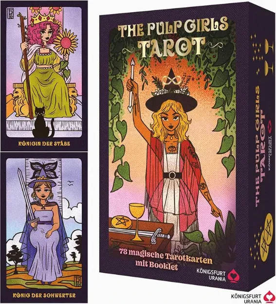 Bild von Pulp Girls: The Pulp Girls Tarot - Connecte dich mit deiner Intuition
