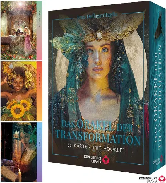 Bild von Dellagrottaglia, Jena: Das Orakel der Transformation - 36 Karten mit Booklet