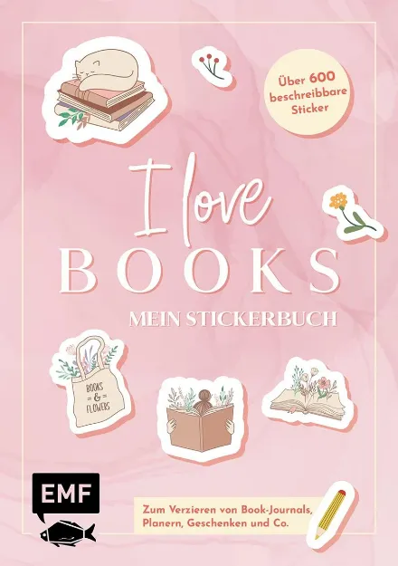 Bild von I love books – Mein Stickerbuch: Füralle #booklover